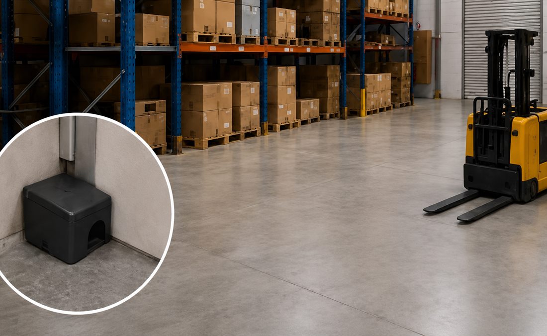 Entrepôt logistique sécurisé contre les nuisibles